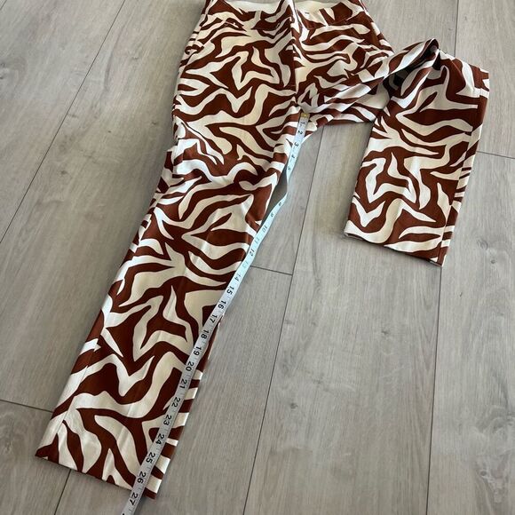 SPANX - On-the-Go Printed Ankle Slim Straight Pant size S - Picture 3 of 12